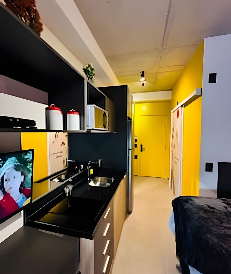 Studio Oriental na Bela Vista Próx. Paulista e Sírio-Libanês