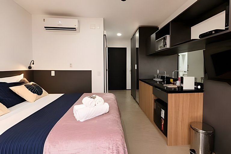 Studio moderno Bela Vista Próx. Sírio-Libanês