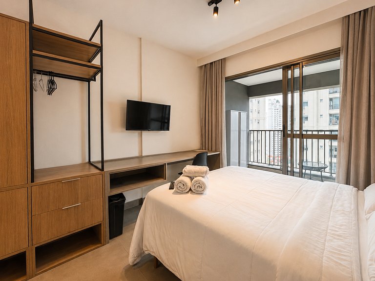 Studio em Moema próx. Congonhas e Ibirapuera