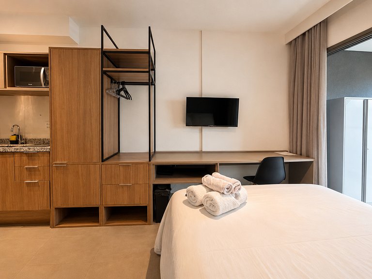 Studio em Moema próx. Congonhas e Ibirapuera