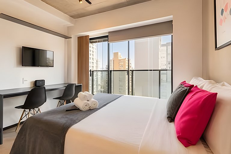 Studio no Paraíso | Metrô e Av. Paulista